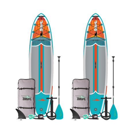 Drift Inflatable Paddle Board<br><span style="color:#e45f00">(Pair)</span>